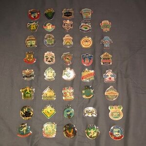 Colorful Collectible Pin Set